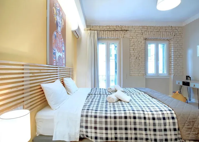 公寓 Cheerful In The Heart Of Corfu Old Town